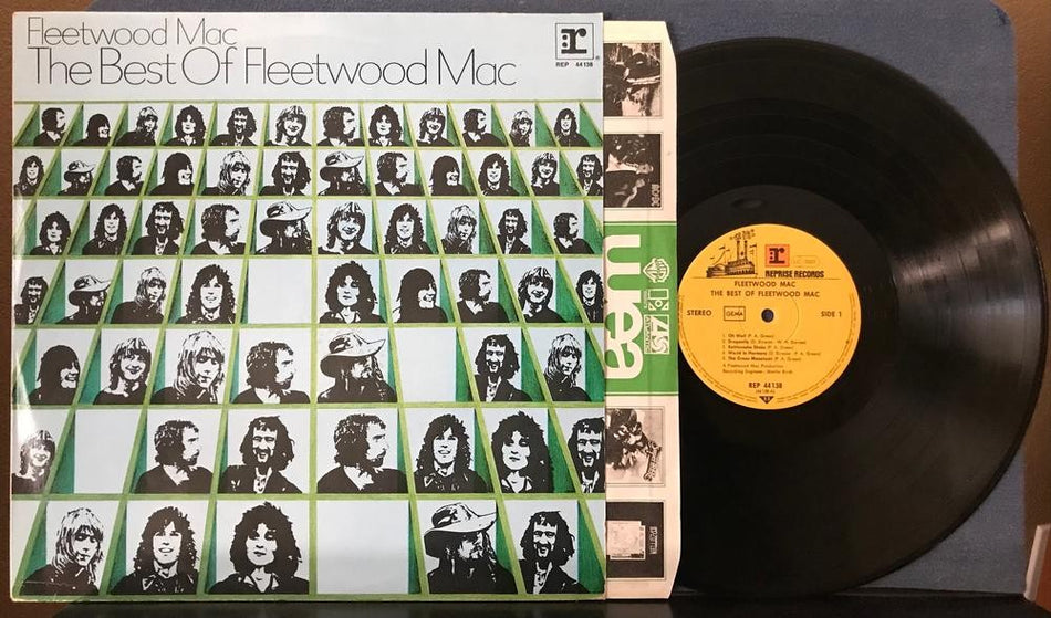 THE BEST OF FLEETWOOD MAC~VG++ ORG 1972 REPRISE GERMAN COMP LP~PETER GREEN~MCVIE