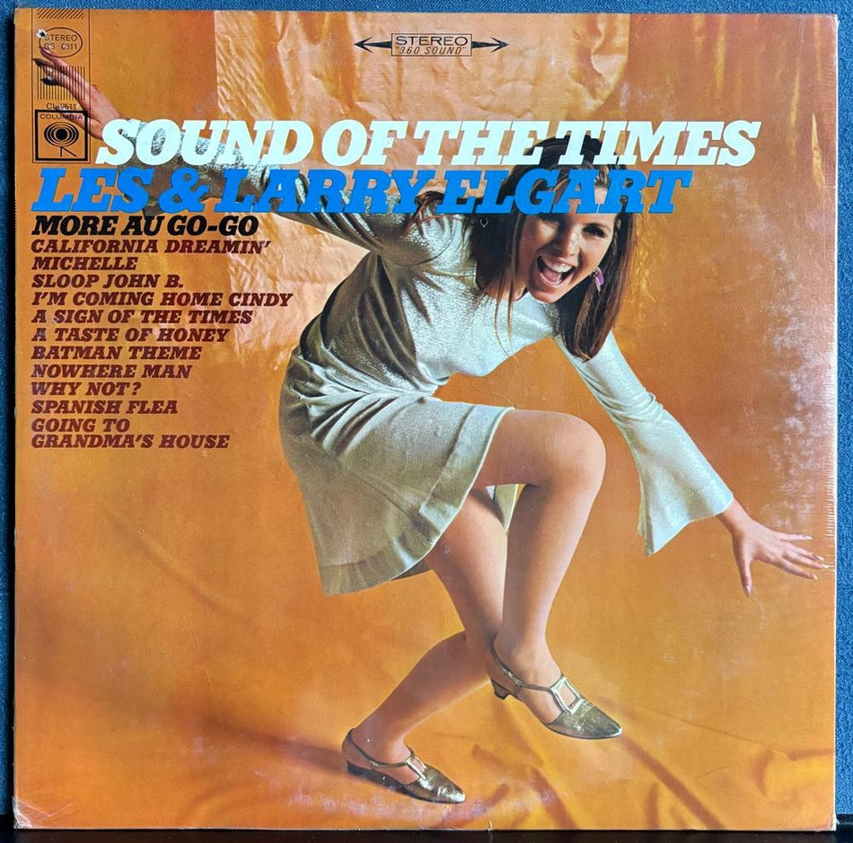 LES AND LARRY ELGART SOUND OF THE TIMES~SEALED 1966 COLUMBIA 360 SOUND STEREO LP