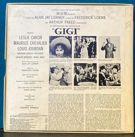 FREDERICK LOWE~GIG OST ORIG 1960s 4 TRACK 7.5 IPS REEL TO REEL TAPE~MGM STC-3641