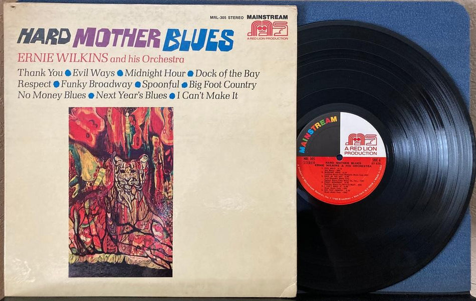 ERNIE WILKINS AND HIS ORCHESTRA~HARD MOTHER BLUES~1970 MAINSTREAM LP~JAZZ-FUNK