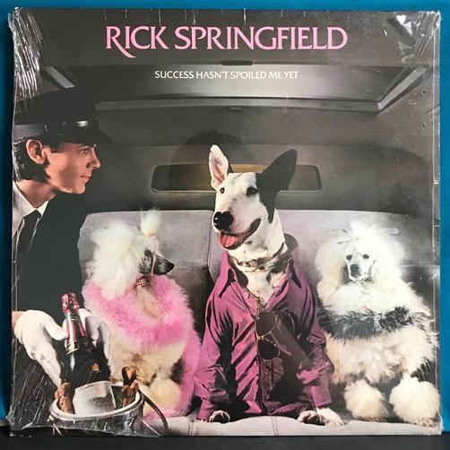 RICK SPRINGFIELD SUCCESS HASN'T SPOILED ME YET~ORIG 1982 SEALED LP