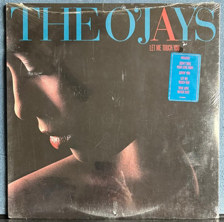THE O'JAYS LET ME TOUCH YOU~SEALED ORIG 1987 PHILLY INT. LP~HYPE STCKR~FUNK~SOUL