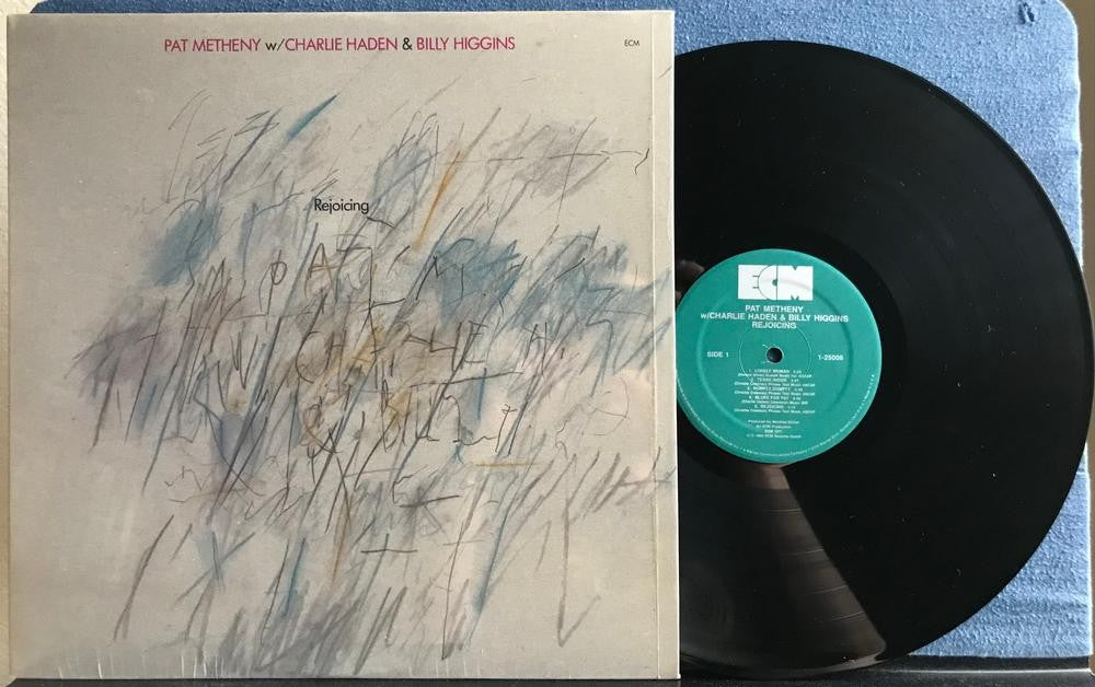 PAT METHENY w/CHARLIE HADEN~BILLY HIGGINS~REJOICING~NM- 1984 QUIEX AUDIOPHILE LP