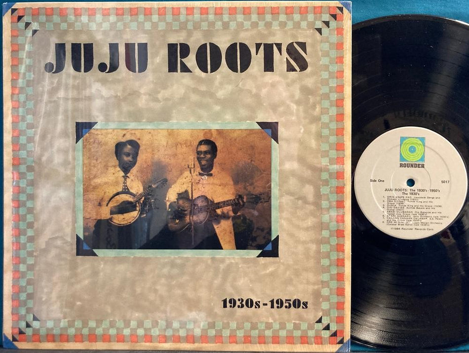 JUJU ROOTS~RARE NM 1985 AFRICAN HIGHLIFE JUJU AFROBEAT COMPILATION LP~SHRINK