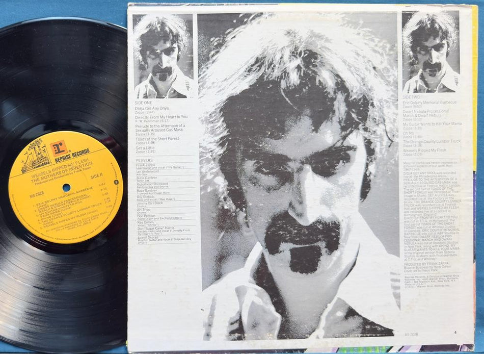 FRANK ZAPPA~MOTHERS OF INVENTION~WEASELS RIPPED MY FLESH~REPRISE FIRST PRESS