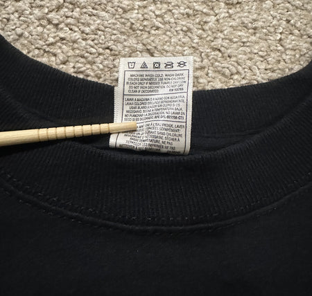 JAG PANZER CONCERT LONG SLEEVE T-SHIRT~2003 SPIKED BAT TOUR~BLACK~XL~EXC~VTG
