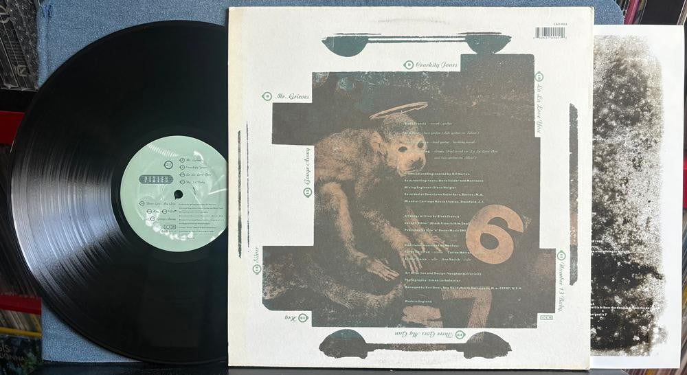 PIXIES DOOLITTLE~NM- 2004 180 GRAM 4AD UK RE LP w/INSERT~INDIE ROCK~FRANK BLACK