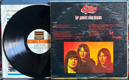 CLOUDS UP ABOVE OUR HEADS~RARE ORIG 1970 DERAM LONDON PROMO COPY LP~PROG ROCK