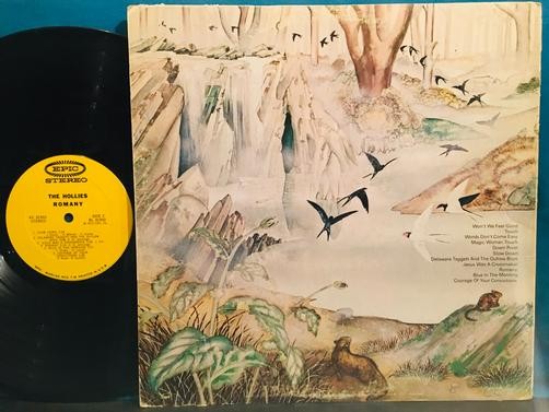 HOLLIES ROMANY~VG++ ORIG 1972 EPIC LP~1A/1F~GRAHAM NASH~PSYCH FUZZ POP