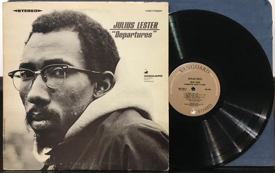 JULIUS LESTER DEPARTURES~NM- ORIG 1967 VANGUARD STEREO FIRST PRESS LP~BLUES