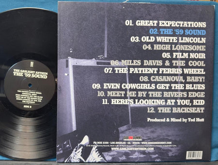 THE GASLIGHT ANTHEM~THE '59 SOUND~ORIG 2008 LP~NM~ALT-ROCK~PUNK~EMO