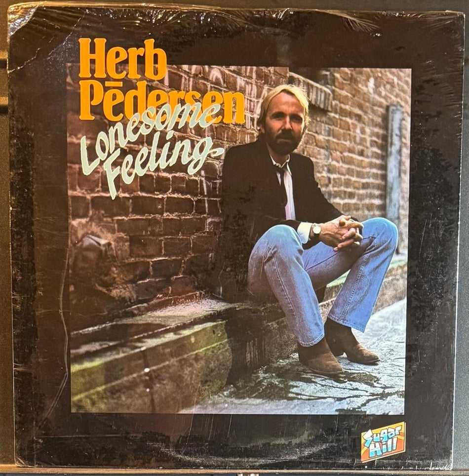 HERB PEDERSEN LONESOME FEELING~SEALED 1984 BLUEGRASS LP~CHRIS HILLMAN