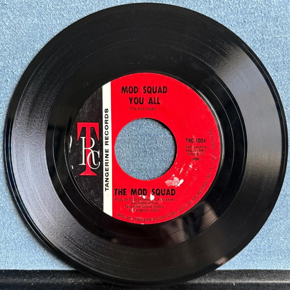 MOD SQUAD~CHARGE / MOD SQUAD YOU ALL~NM- 1970 TANGERINE 7-INCH 45 SNGL~FUNK~SOUL