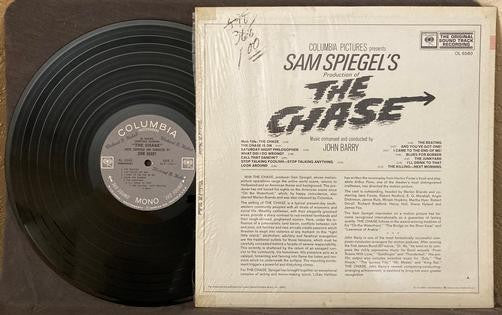 JOHN BARRY THE CHASE OST~NM/NM- 1966 2-EYE MONO LP~SHRINK~1C/1C~BRANDO~REDFORD