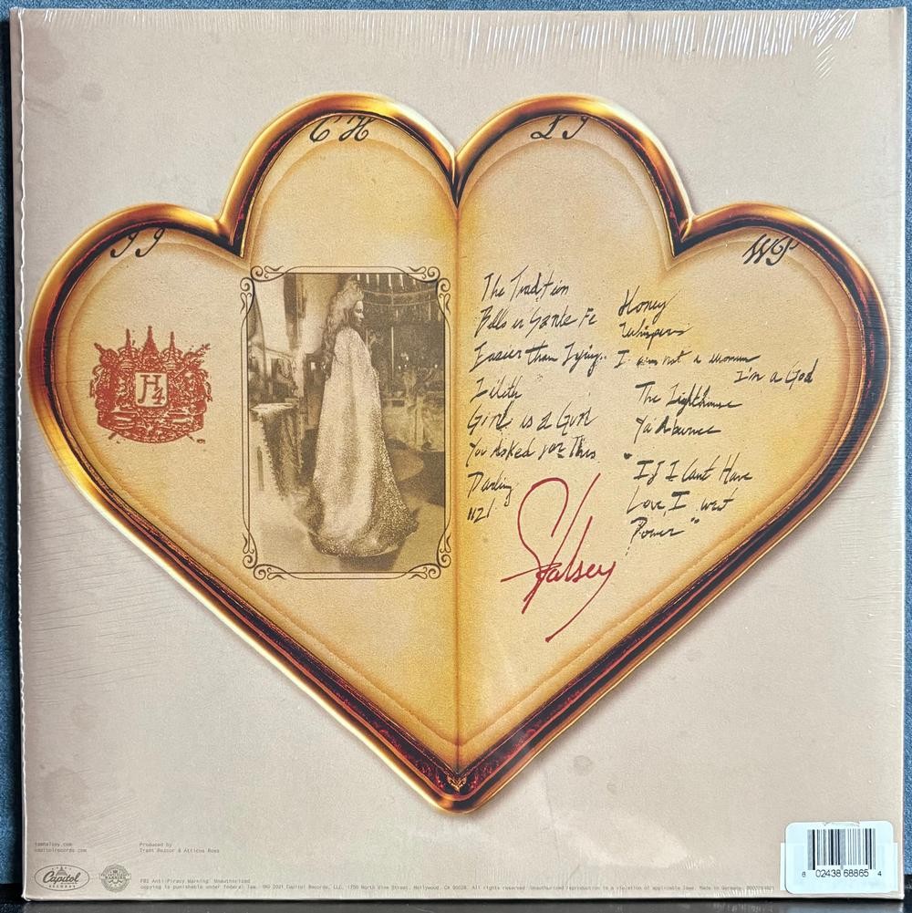 HALSEY IF I CAN'T HAVE LOVE I WANT POWER~SEALED 2021 LP w/RARE SIGNED LITHOGRAPH