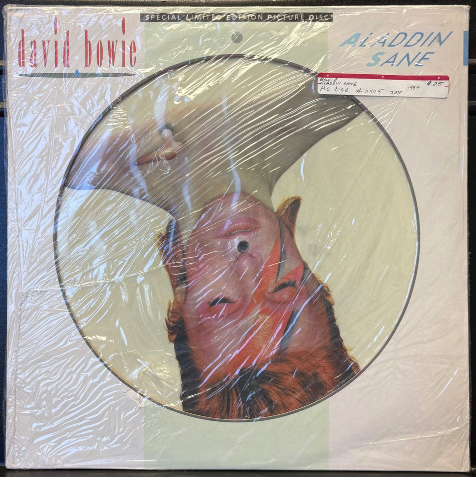DAVID BOWIE ALADDIN SANE-RARE SEALED 1984 RCA UK LIMITED EDITION PICTURE DISC LP