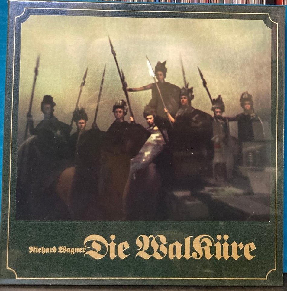 RICHARD WAGNER DIE WALKURE SEALED ORIG 1972 6-LP BOX SET w/BOOK~SOLTI~VIENNA