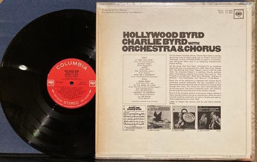 CHARLIE BYRD HOLLYWOOD BYRD~VG++ 1976 2-EYE 360 SOUND STEREO 1st PRESS LP~SHRINK