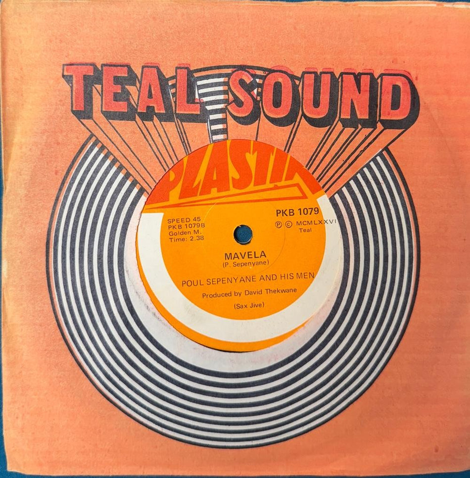 SO AFRICA 45~POUL SEPENYANE MAKWASIE SPECIAL / MAVELA~'77 PLASTIK~JIVE JAZZ~HEAR