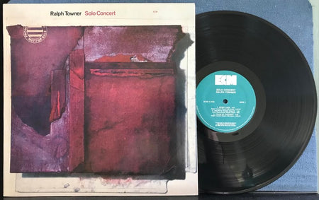 RALPH TOWNER SOLO CONCERT~NM 1980 ECM RECORDS PROMO COPY LP~CONTEMPORARY JAZZ