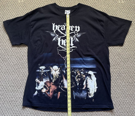 HEAVEN & HELL CONCERT T-SHIRT~2007 TOUR~BLACK SABBATH~XL~BLACK~EXC COND~VINTAGE