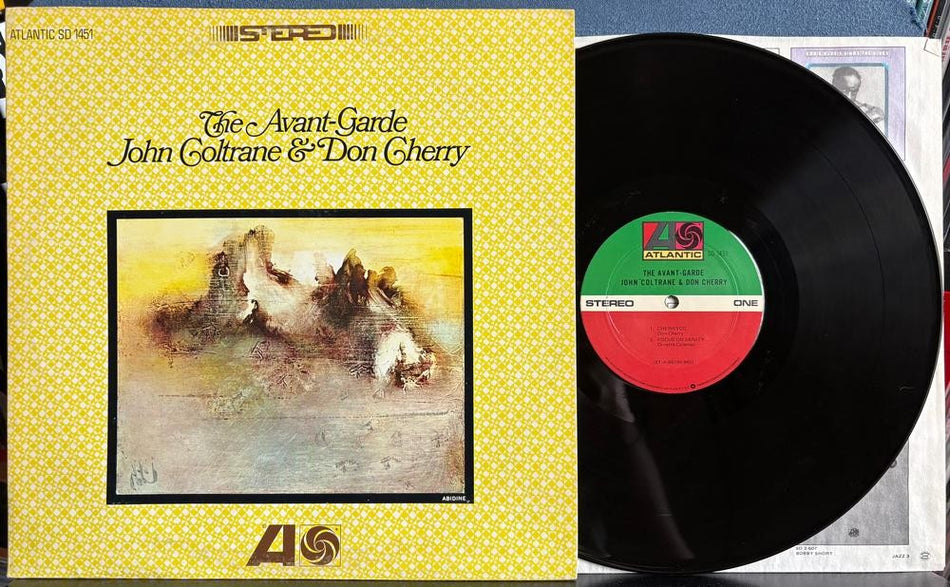 JOHN COLTRANE / DON CHERRY~THE AVANT-GARDE~'75 ATLANTIC MONARCH PRESS RE LP~JAZZ