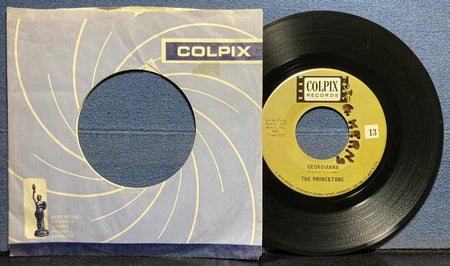 THE PRINCETONS~GEORGIANNA/KILLER JOE~1966 COLPIX 7" 45 RPM w/LBL SLV~GARAGE