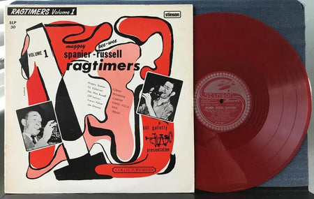 MUGGSY SPANIER PEE WEE RUSSELL RAGTIMERS VOLUME 1~NM- 1962 STINSON RED VINYL RE