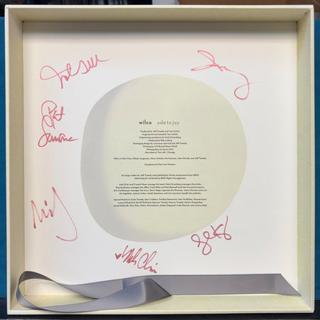 WILCO ODE TO JOY~SEALED 2019 DELUXE 180g AUTOGRAPHED BOX SET~LIMITED /1,000~BOOK