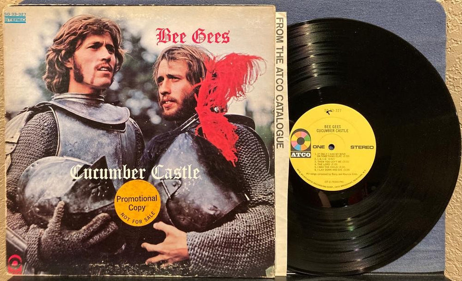 BEE GEES CUCUMBER CASTLE~VG++ 1970 ATCO PROMO COPY LP~PRESSWELL 1st PRESS~VOCAL