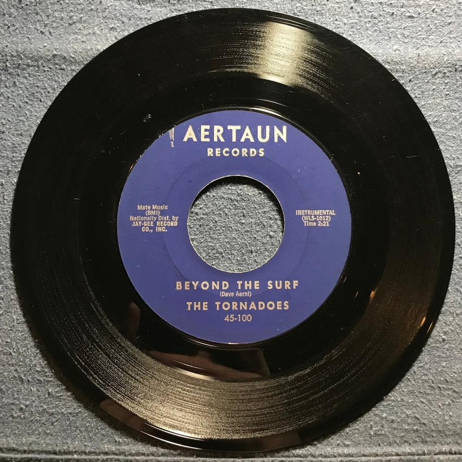 TORNADOES~BUSTIN SURFBOARDS / BEYOND THE SURF~SVG+ 1062 AERTAUN 7-INCH 45~ZAPPA