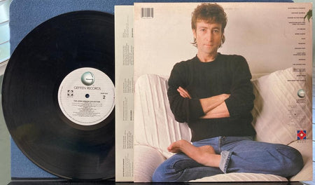 THE JOHN LENNON COLLECTION~RARE VG++ LMTD QUIEX II PROMO LP w/HYPE~INNER~BEATLES