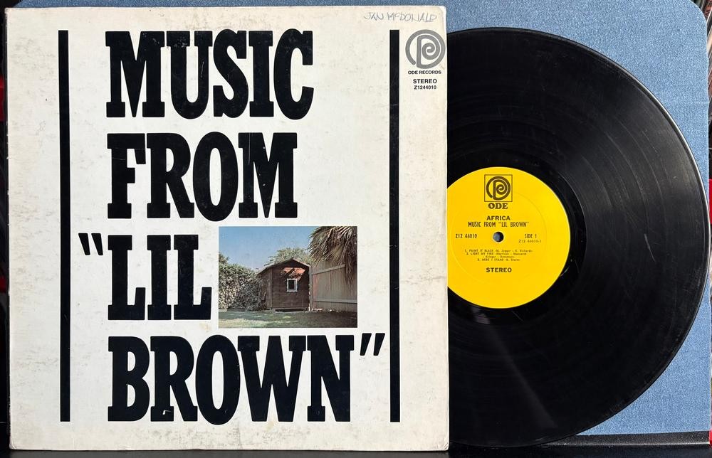 AFRICA MUSIC FROM LIL BROWN~ORG 1968 ODE RECORDS FIRST PRESS LP~FUNK~PSYCHEDELIC