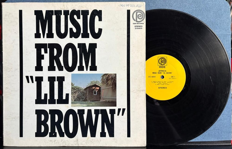 AFRICA MUSIC FROM LIL BROWN~ORG 1968 ODE RECORDS FIRST PRESS LP~FUNK~PSYCHEDELIC