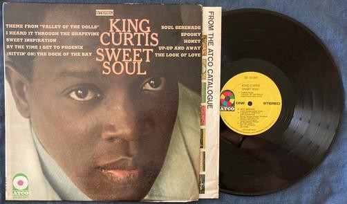 KING CURTIS SWEET SOUL~1968 ATCO YELLOW LABEL PRESS LP~ATCO INNER SLV~FUNK~SOUL
