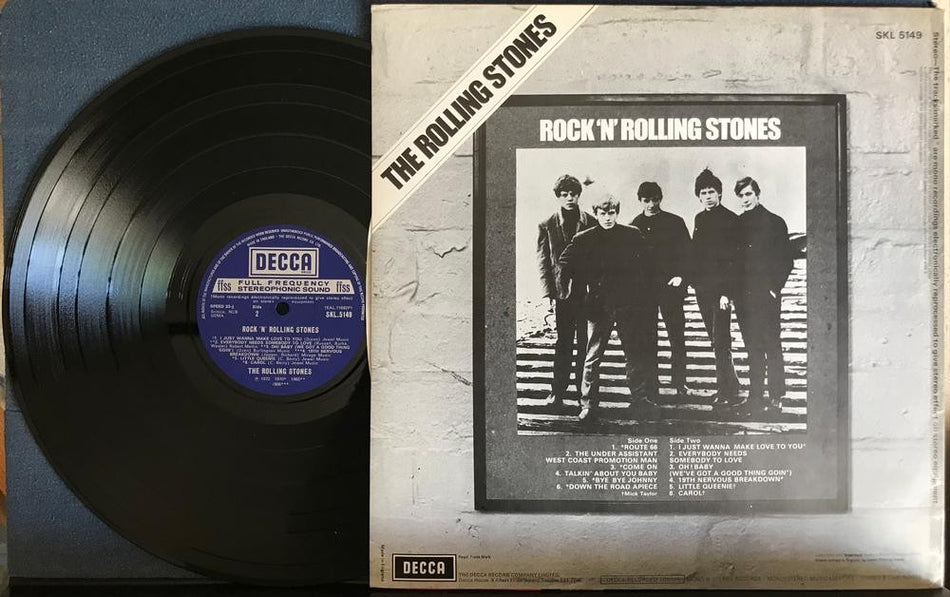 ROCK 'N' ROLLING STONES~NM- 1972 DECCA UK FFSS COMP LP~FULL FREQUENCY SOUND LBL