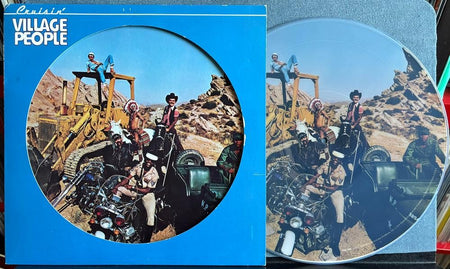 VILLAGE PEOPLE CRUISIN'~ORIG 1978 CASABLANCA PICTURE DISC LP~FUNK~DISCO~Y.M.C.A.