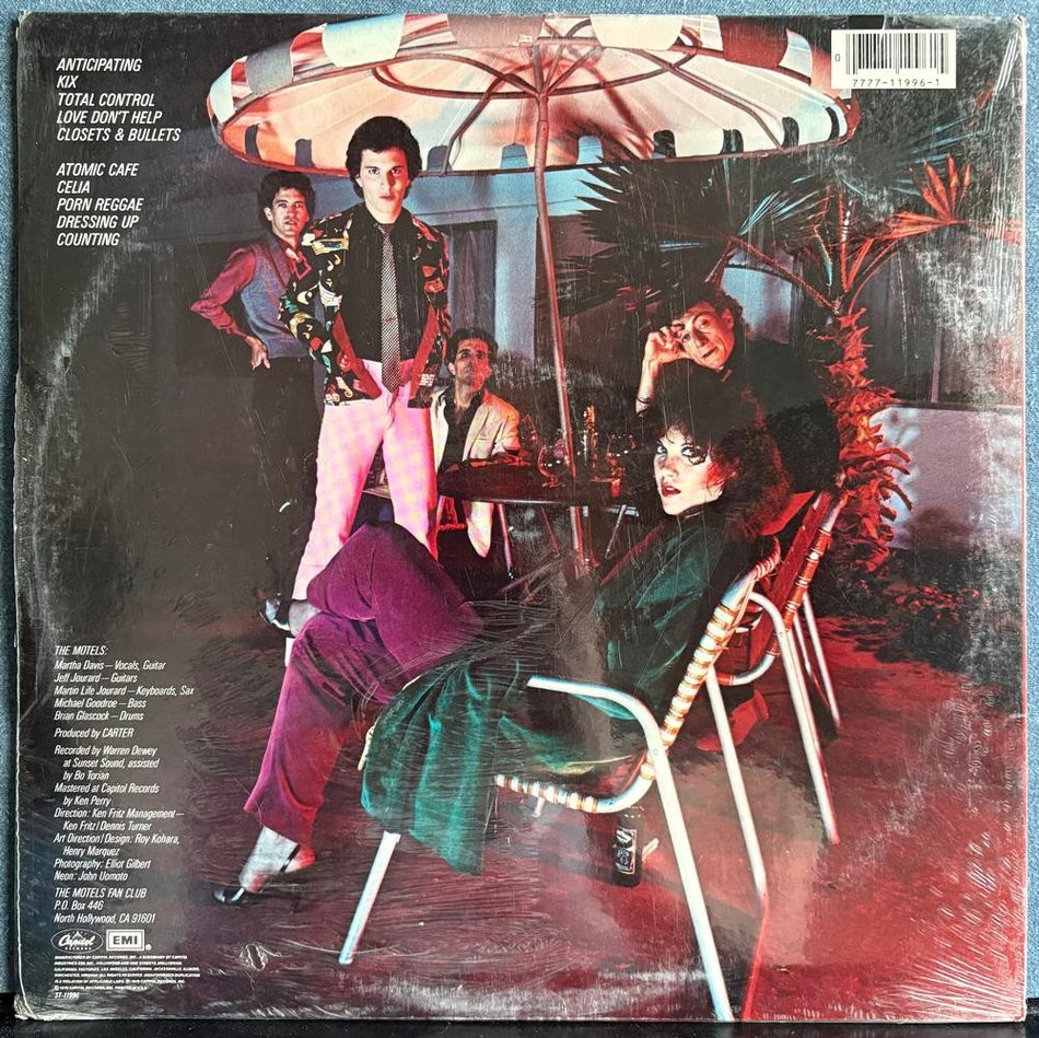 THE MOTELS 1979 SELF-TITLED DEBUT LP~SEALED ORIG CAPITOL FIRST PRESS~NEW WAVE