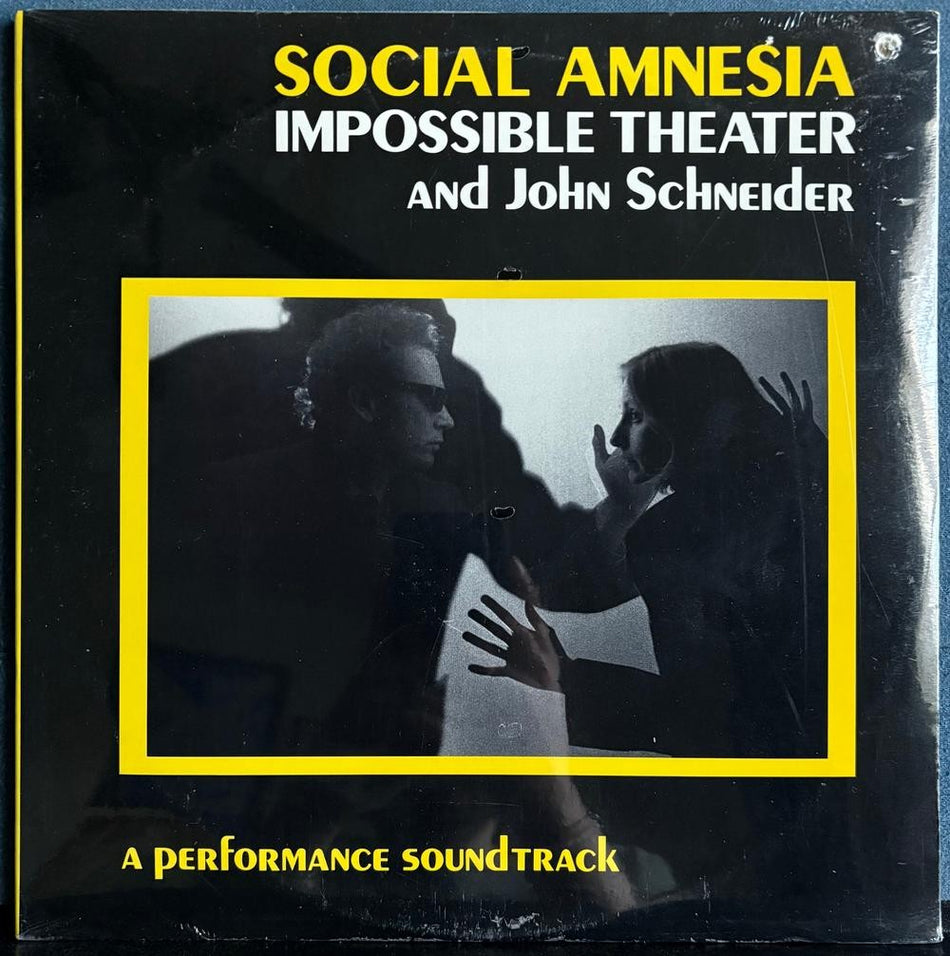 IMPOSSIBLE THEATRE SOCIAL AMNESIA PERFORMANCE SOUNDTRACK SEALED 2-LP~SCHNEIDER