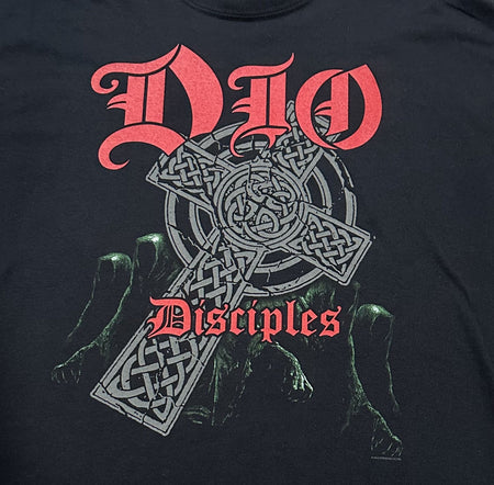 DIO DISCIPLES CONCERT T-SHIRT~2011 INTERNATIONAL TOUR~XL~BLACK~EXC COND~RARE