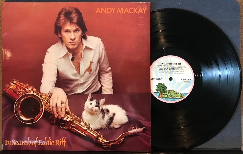 ANDY MACKAY IN SEARCH OF EDDIE RIFF~NM '74 ISLAND UK 1st PRESS LP~SYMPHONIC ROCK