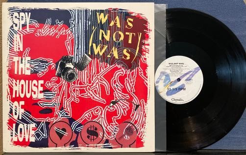 WAS (NOT WAS) SPY IN THE HOUSE OF LOVE~VG++ 1988 CHRYSALIS 12' MAXI-SINGLE LP