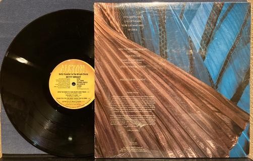 BETTY TRAVELIN' IN THE WRIGHT CIRCLE~ORIG 1979 ALSTON RECORDS 1st PRESS LP~DISCO