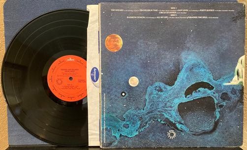 URIAH HEEP DEMONS AND WIZARDS~VG++ 1972 MERCURY/BRONZE LABEL LP~HARD PSYCH ROCK
