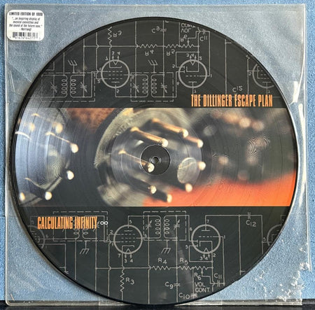 DILLINGER ESCAPE PLAN CALCULATING INFINITY~NM 2004 PICTURE DISC RE LIMITED /1000