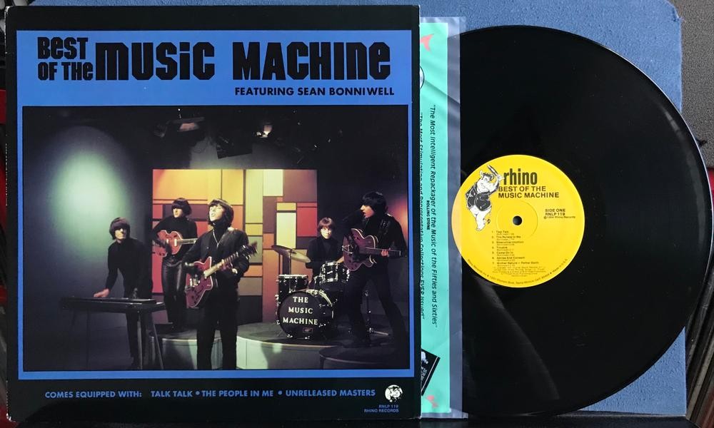BEST OF THE MUSIC MACHINE~NM- 1984 RHINO COMP LP~QUIEX AUDIOPHILE~GARAGE~PSYCH