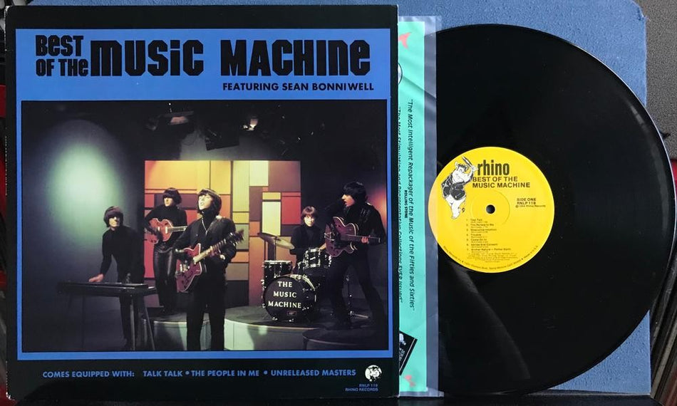 BEST OF THE MUSIC MACHINE~NM- 1984 RHINO COMP LP~QUIEX AUDIOPHILE~GARAGE~PSYCH