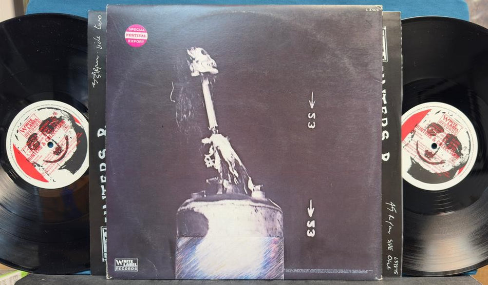 HUNTERS AND COLLECTORS~NM 1980 SELF-TITLED 2LP~AUSTRALIA WHITE RECORDS~INNERS