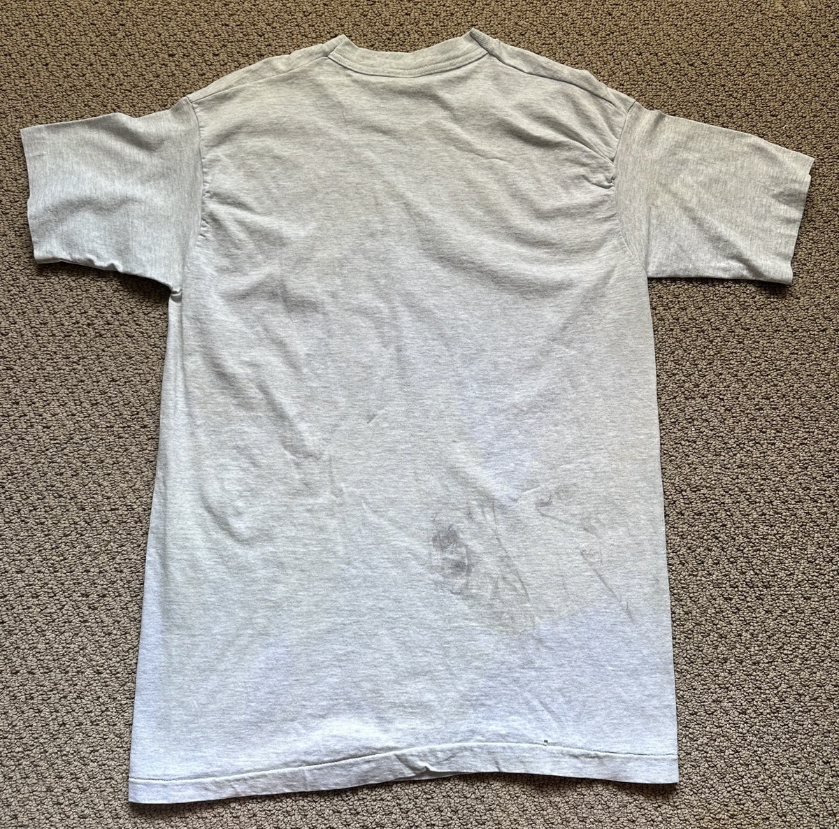 THE DICKIES T-SHIRT~1990s VINTAGE~GIGANTOR~THE SPACE AGE ROBOT~LG~GREY~VTG~RARE