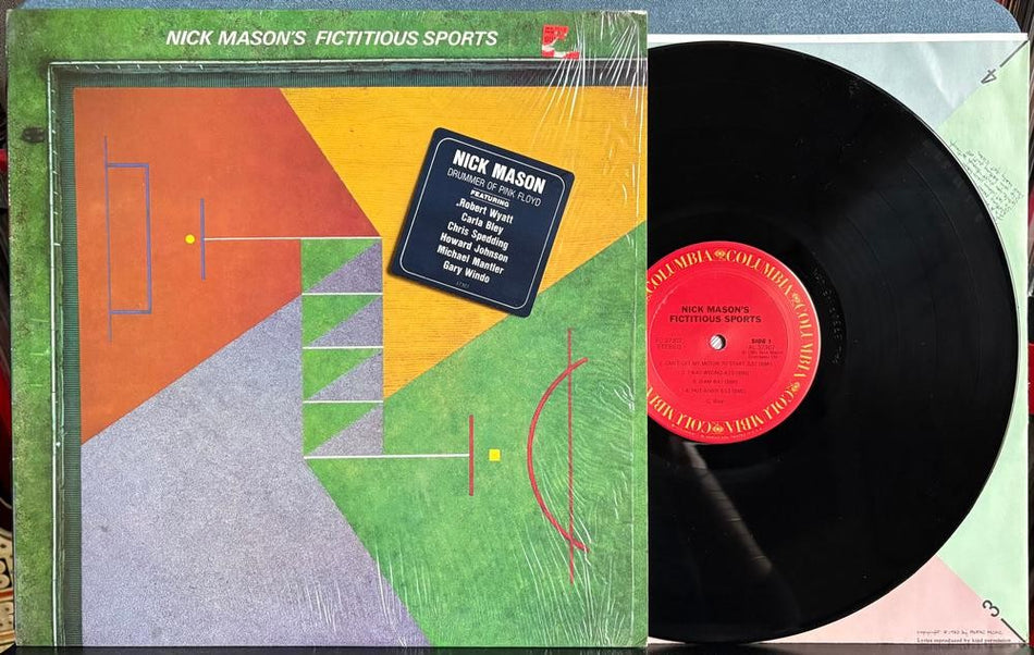 NICK MASON'S FICTICIOUS SPORTS~VG++ '81 COLUMBIA LP~SHRINK~HYPE~INNER~PINK FLOYD